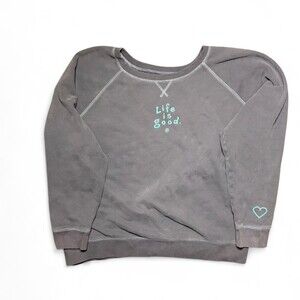 Life Is Good Womens Crewneck